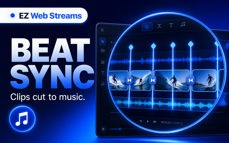 Sync Video Clips to Music Beats